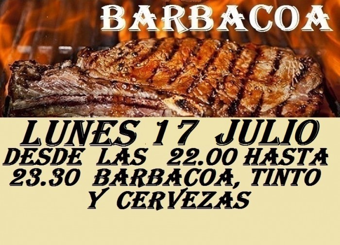 Lunes Barbacoa y especial trios